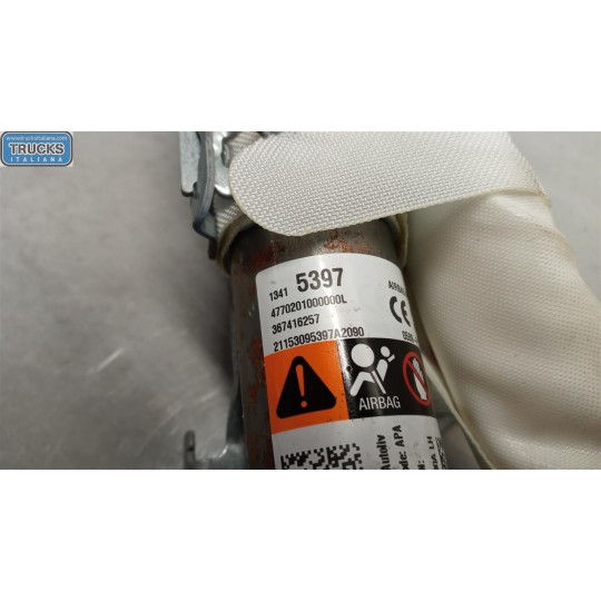AIR BAG TETTO SINISTRO OPEL Astra J 2012>2015 usato