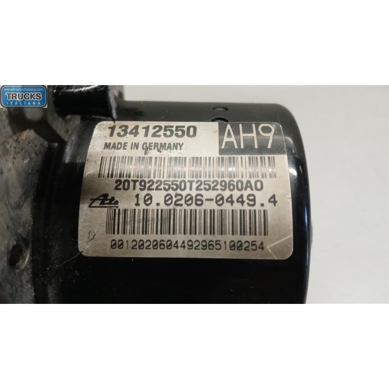 OPEL ABS SYSTEM OPEL Astra J 2012>2015 used