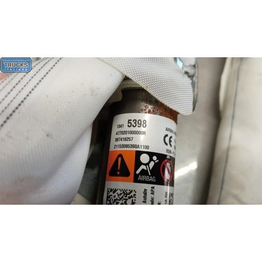 RIGHT ROOF AIR BAG OPEL Astra J 2012>2015 used