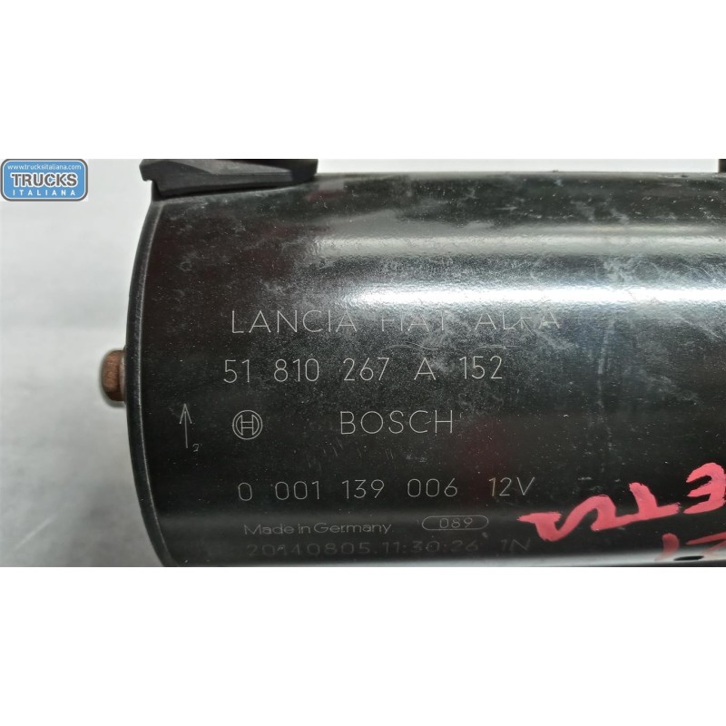 ALFA ROMEO STARTER MOTOR ALFA ROMEO Giulietta 2010>2016 used