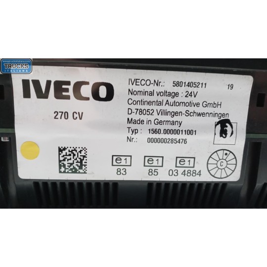 INSTRUMENT PANEL IVECO EUROCARGO 2008>2013 used