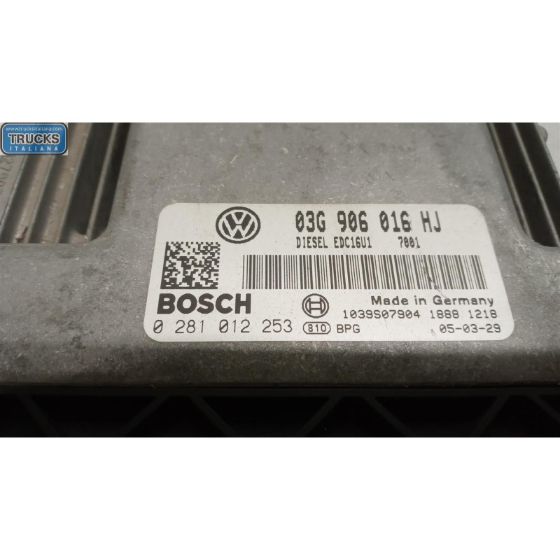 VOLKSWAGEN CENTRALINA MOTORE VOLKSWAGEN Golf 5 2003>2008 usato