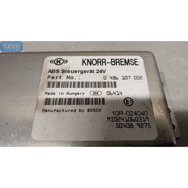 IVECO ABS CONTROL UNIT IVECO EUROCARGO 2005>2008 used