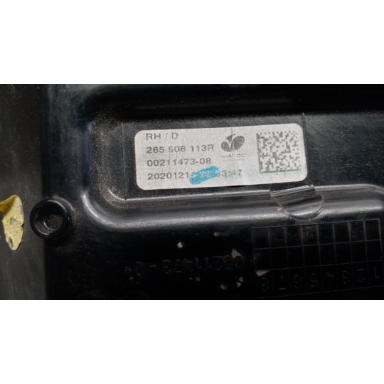 FARO POST ESTERNO LED DESTRO RENAULT Zoe 2019> usato