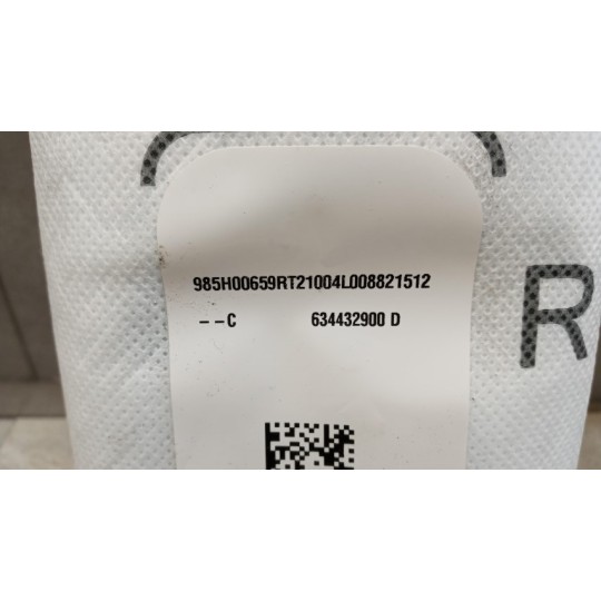 AIR BAG LATERALE DESTRO RENAULT Zoe 2019> usato