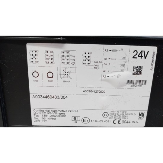 TACHIGRAFO MERCEDES-BENZ truck Actros euro 6 2022> usato