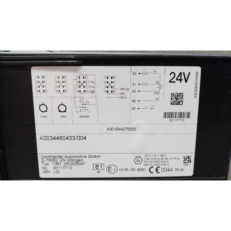 MERCEDES-BENZ truck TACHIGRAFO MERCEDES-BENZ truck Actros euro 6 2022> usato