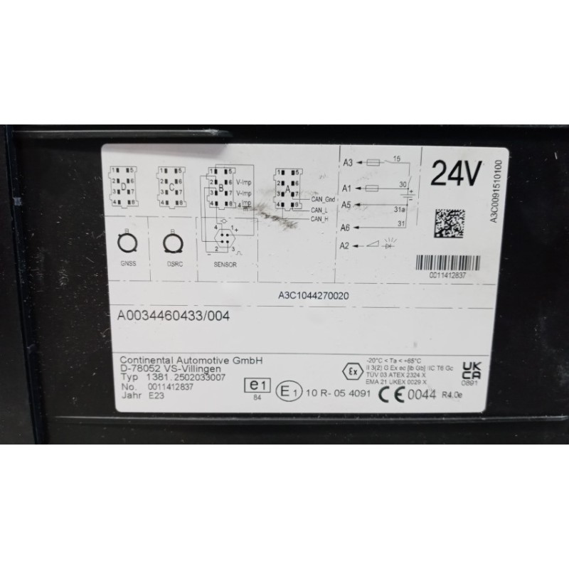 MERCEDES-BENZ truck TACHIGRAFO MERCEDES-BENZ truck Actros euro 6 2022> usato