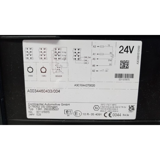 TACHIGRAFO MERCEDES-BENZ truck Actros euro 6 2022> usato