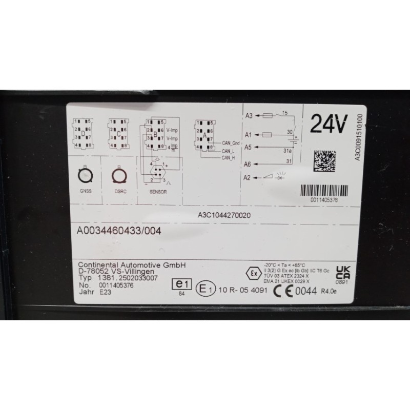 MERCEDES-BENZ truck TACHIGRAFO MERCEDES-BENZ truck Actros euro 6 2022> usato