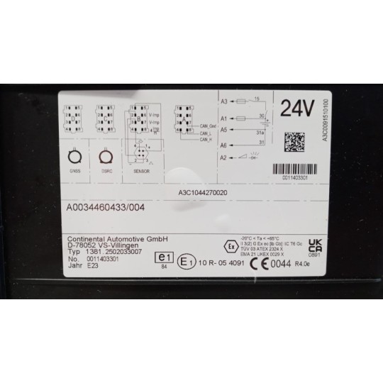 TACHIGRAFO MERCEDES-BENZ truck Actros euro 6 2022> usato