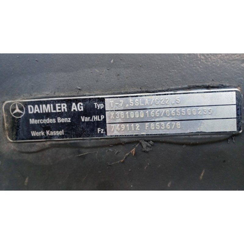 MERCEDES-BENZ truck ASSALE SUPPLEMENTARE MERCEDES-BENZ truck Actros euro 6 2014>2021 usato