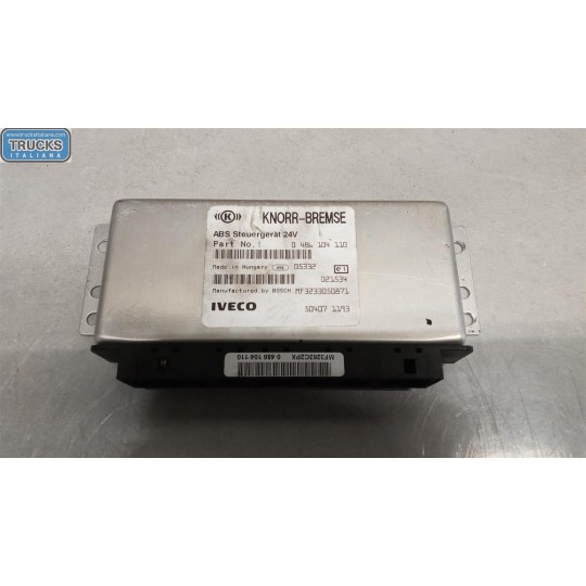 ABS CONTROL UNIT IVECO EUROCARGO 2005>2008 used