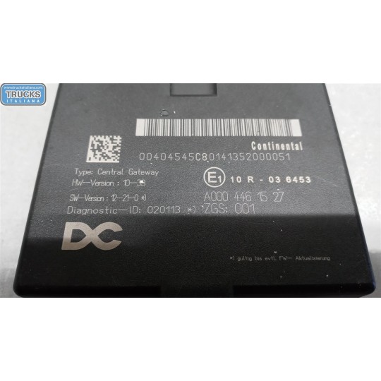 VARIOUS CONTROL UNITS B  MERCEDES-BENZ truck Actros euro 5 2008>2013 used