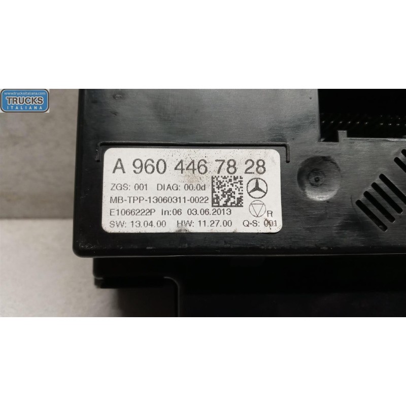 MERCEDES-BENZ truck AC CONTROL UNIT MERCEDES-BENZ truck Actros euro 5 2008>2013 used