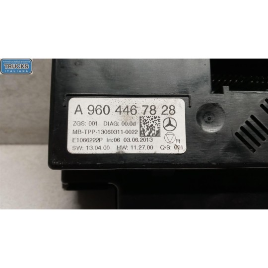 AC CONTROL UNIT MERCEDES-BENZ truck Actros euro 5 2008>2013 used