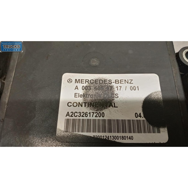 MERCEDES-BENZ truck VARIOUS CONTROL UNITS A  MERCEDES-BENZ truck Actros euro 5 2008>2013 used