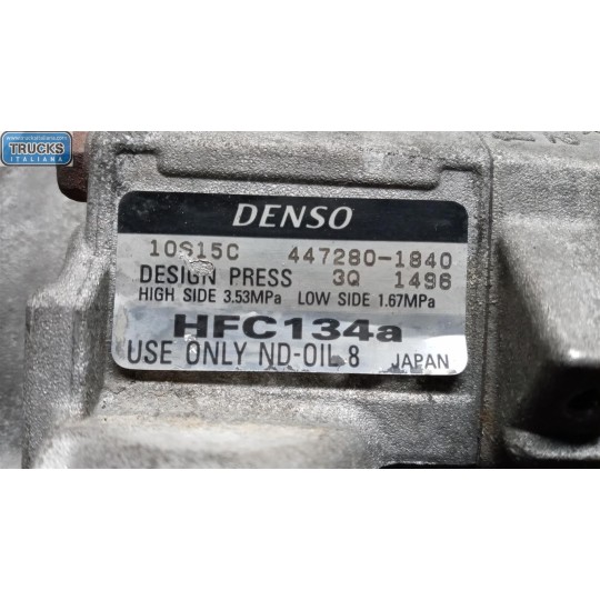 AIR CONDITIONER COMPRESSOR MERCEDES-BENZ truck Actros euro 5 2008>2013 used
