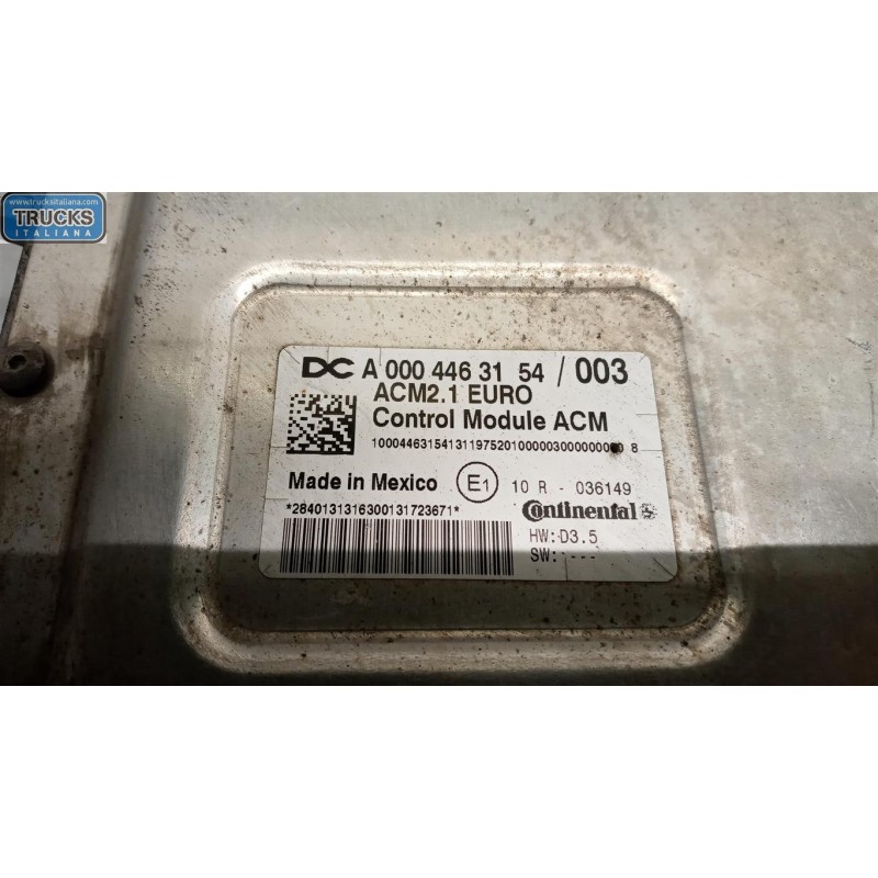 MERCEDES-BENZ truck CENTRALINA DOSATRICE ADBLUE MERCEDES-BENZ truck Actros euro 5 2008>2013 usato