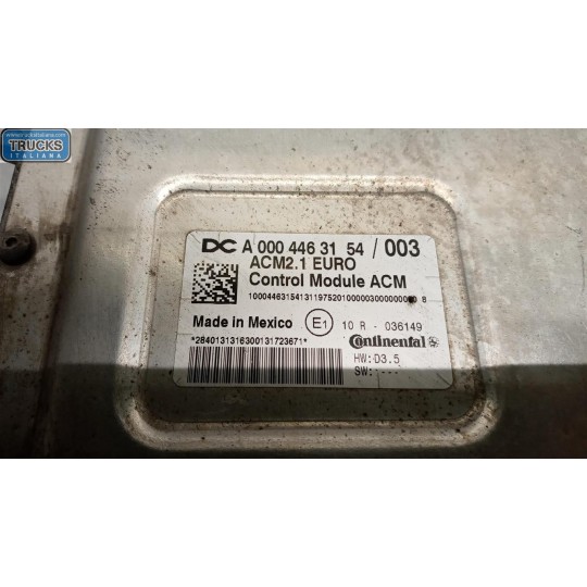 ADBLUE VARIOUS CONTROL UNITS MERCEDES-BENZ truck Actros euro 5 2008>2013 used