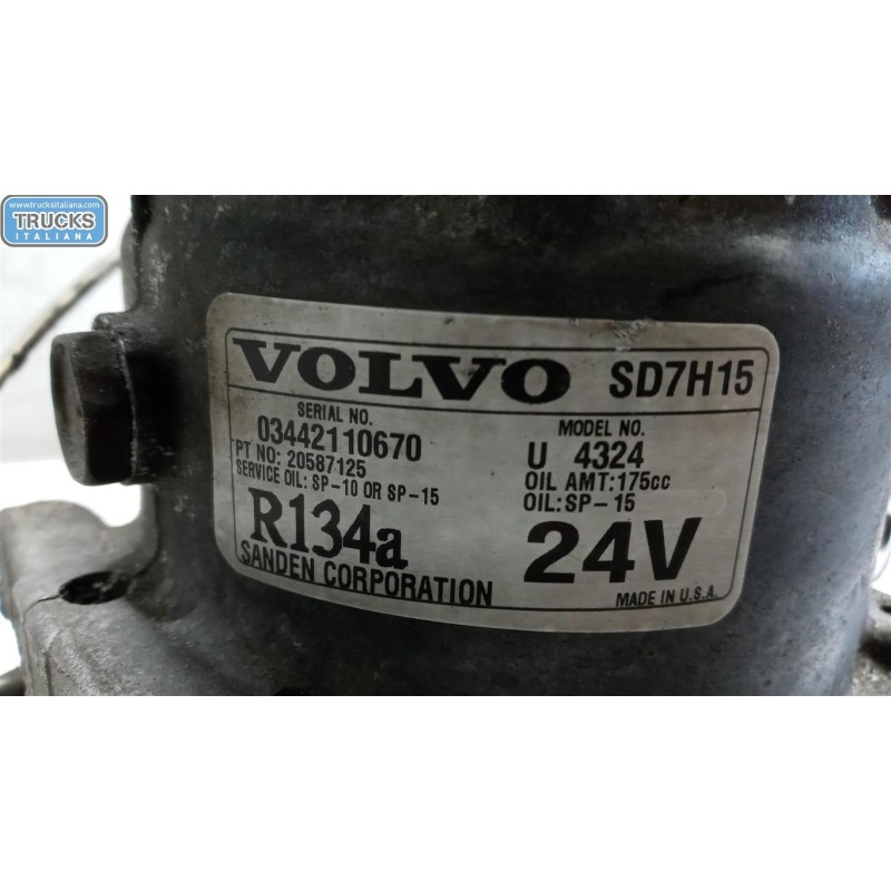 VOLVO truck COMPRESSORE ARIA CONDIZIONATA VOLVO truck FH13 usato