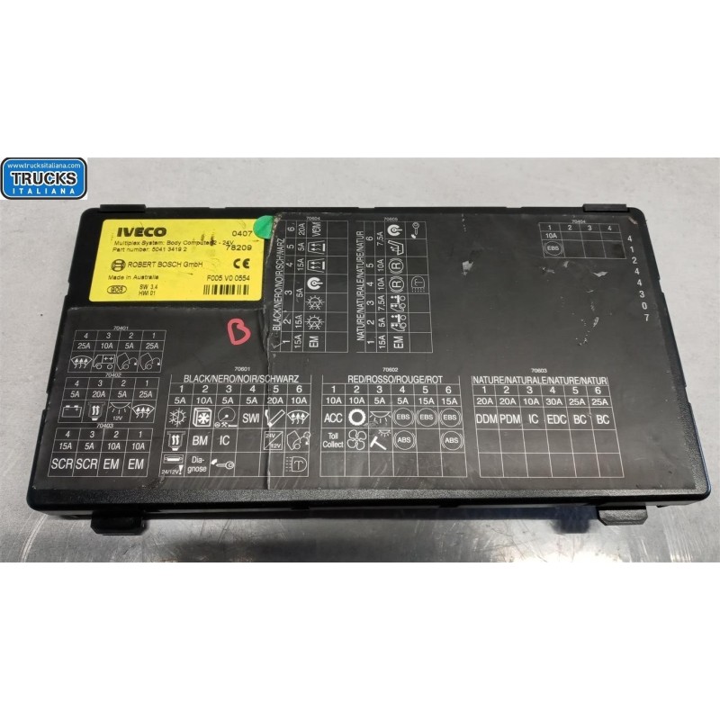 IVECO CENTRALINE VARIE B IVECO Stralis 2007>2013 usato