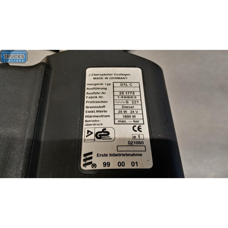 SCANIA WEBASTO SCANIA 144 usato