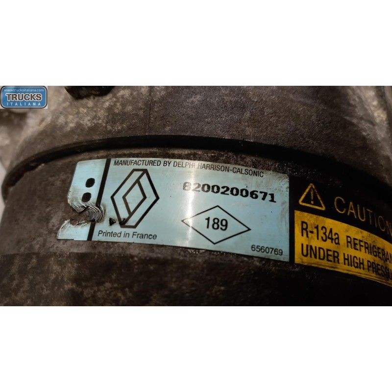 RENAULT van COMPRESSORE ARIA CONDIZIONATA RENAULT van Master 2003>2010 usato