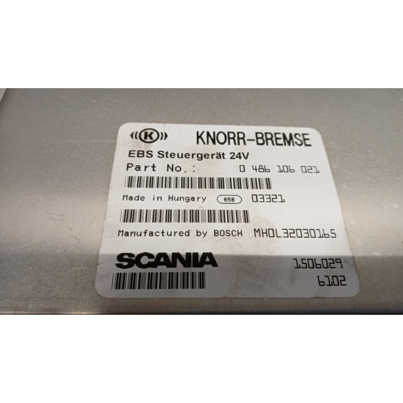 SCANIA EBS CONTROL UNIT  SCANIA 124 used