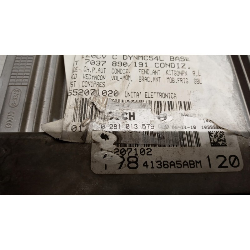 FIAT CENTRALINA MOTORE FIAT Bravo 2007>2014 usato