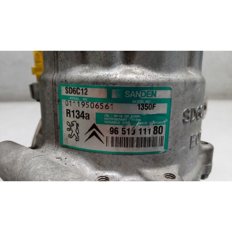 PEUGEOT AIR CONDITIONER COMPRESSOR PEUGEOT 307 2005>2008 used