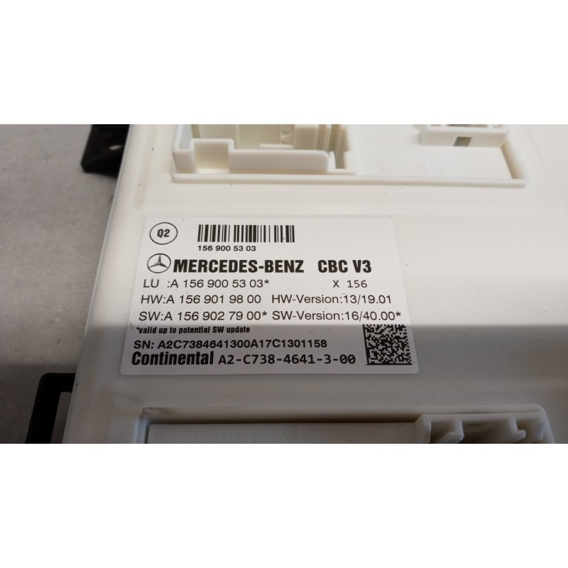 MERCEDES-BENZ CENTRALINA MOTORE MERCEDES-BENZ Classe CLA (C117) 2016>2019 usato