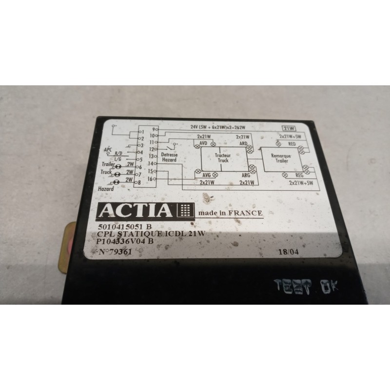 RENAULT truck CENTRALINE VARIE D RENAULT truck Magnum 2001>2010 usato