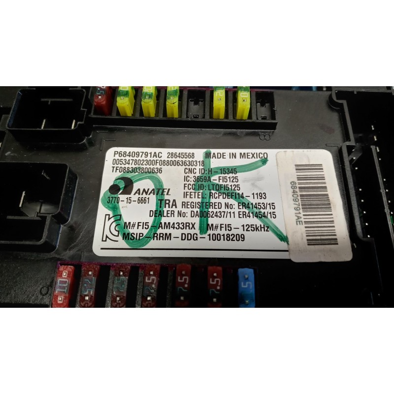 JEEP CENTRALINA MOTORE JEEP Compass 2017> usato