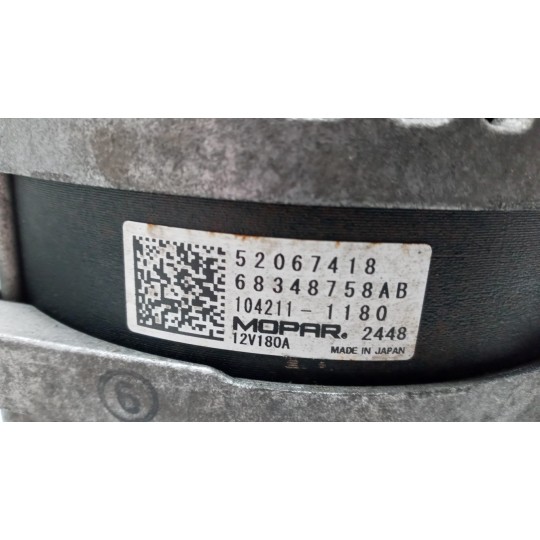 ALTERNATOR JEEP Compass 2017> used