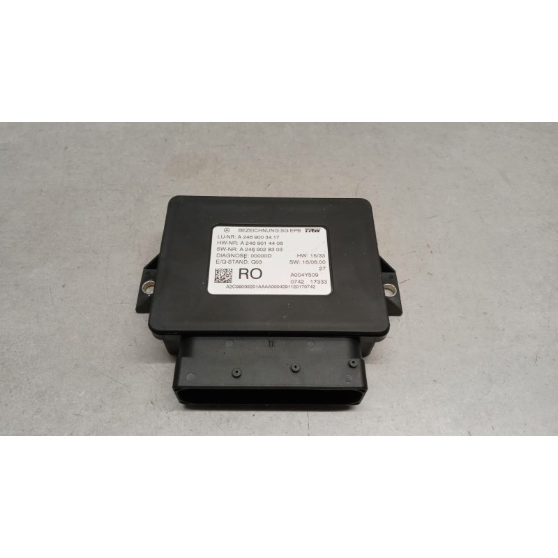 MERCEDES-BENZ VARIOUS CONTROL UNITS A  MERCEDES-BENZ Classe CLA (C117) 2016>2019 used