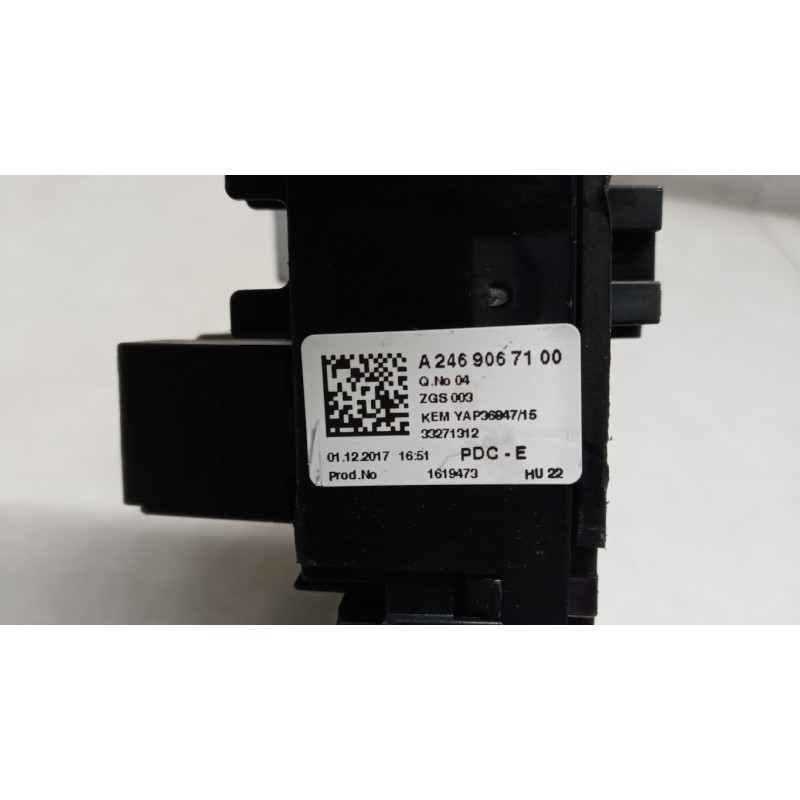 MERCEDES-BENZ FUSE BOX MERCEDES-BENZ Classe CLA (C117) 2016>2019 used