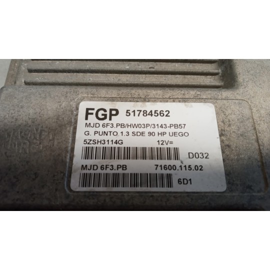 ENGINE UNIT FIAT F.Grande Punto 2005>2012 used