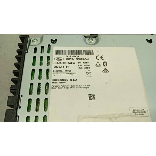 AUTORADIO FORD van Transit/Tourneo Custom 2018> usato