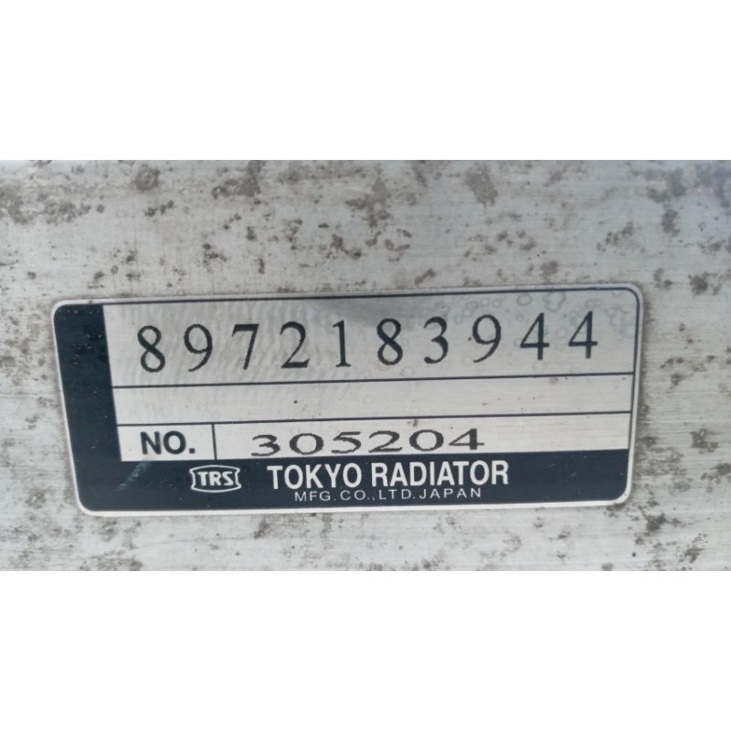 ISUZU INTERCOOLERS HEAT RADIATOR  ISUZU NQR used