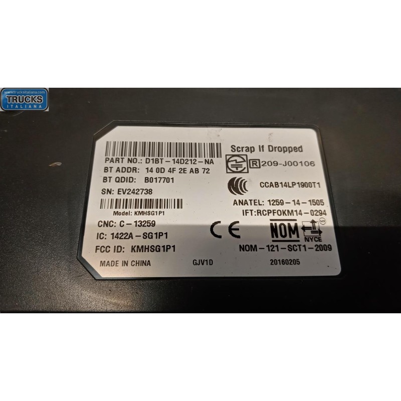 FORD VARIOUS CONTROL UNITS  FORD B-Max 2012> used