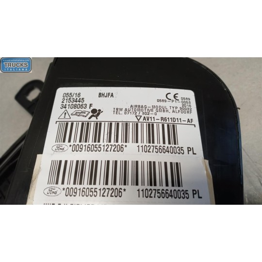 CURTAIN AIRBAG LEFT FORD B-Max 2012> used
