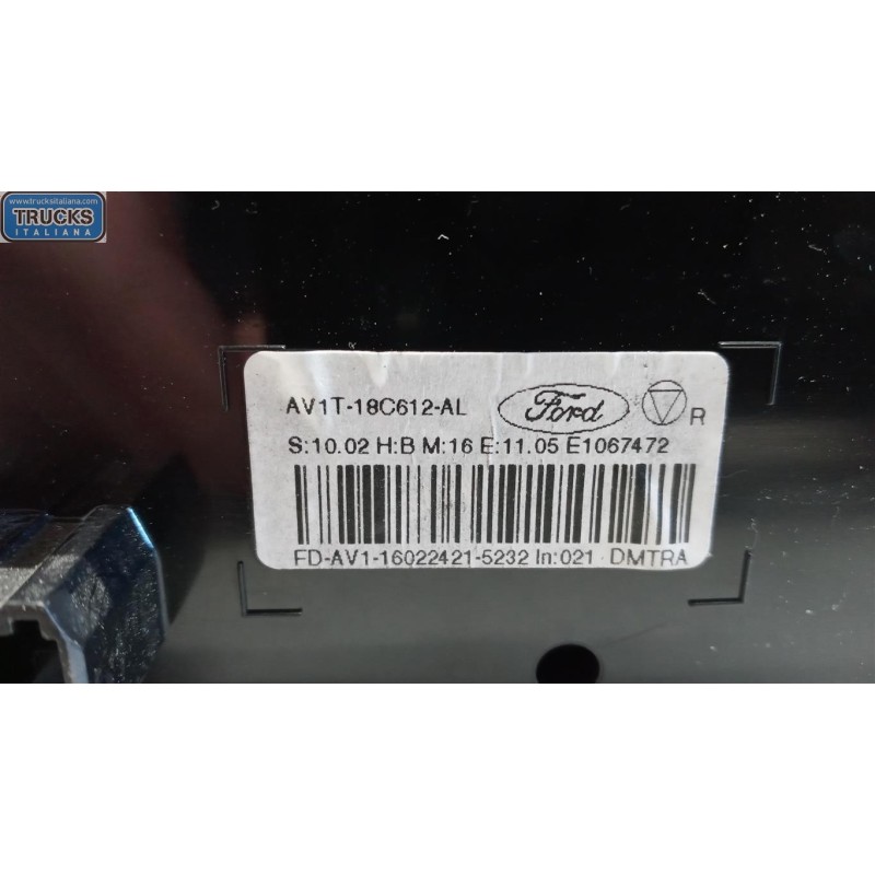 FORD AC CONTROL UNIT FORD B-Max 2012> used