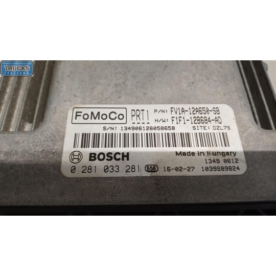 ENGINE UNIT FORD B-Max 2012> used