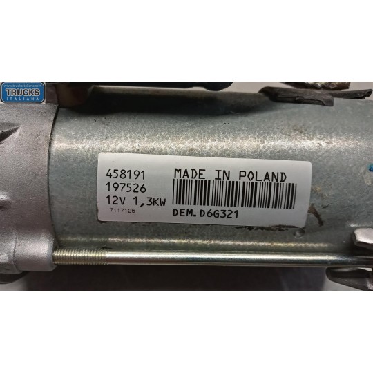 MOTORINO AVVIAMENTO FIAT F.Grande Punto 2005>2012 usato