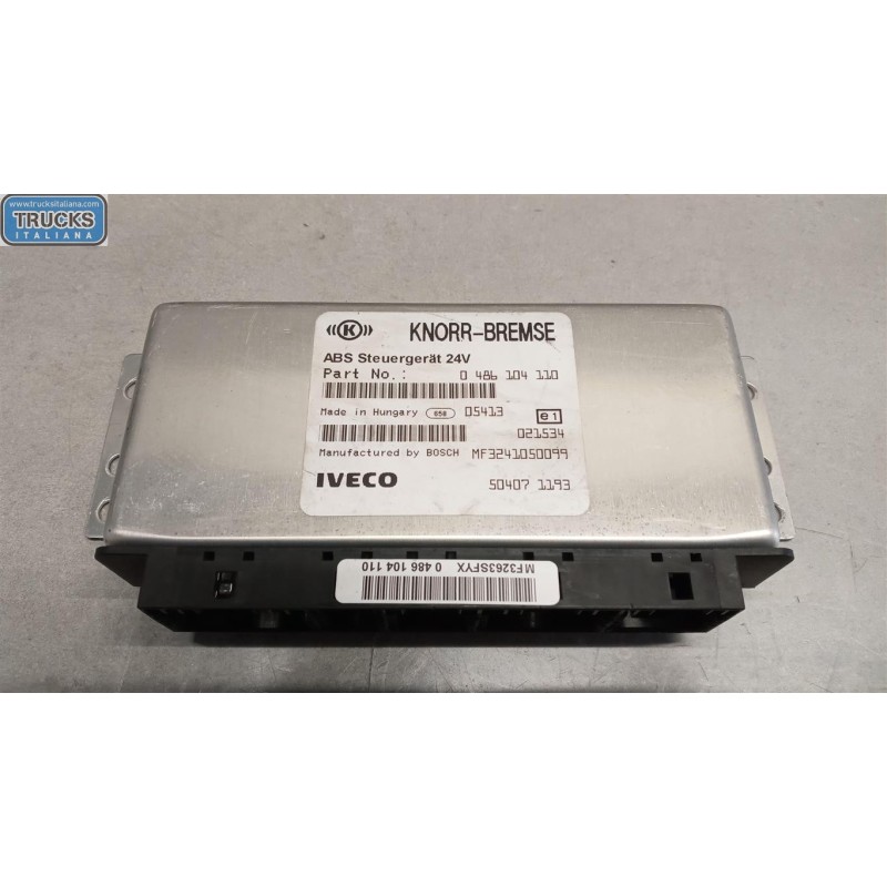 IVECO VARIOUS CONTROL UNITS A  IVECO EUROCARGO 2005>2008 used