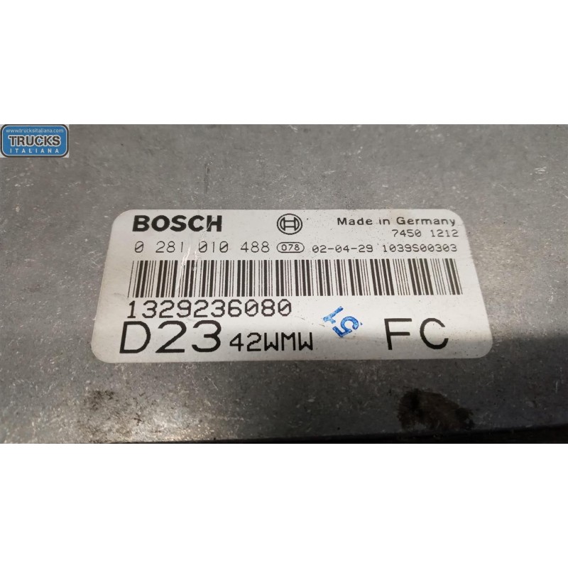 FIAT van CENTRALINA MOTORE FIAT van Ducato 2002>2006 usato