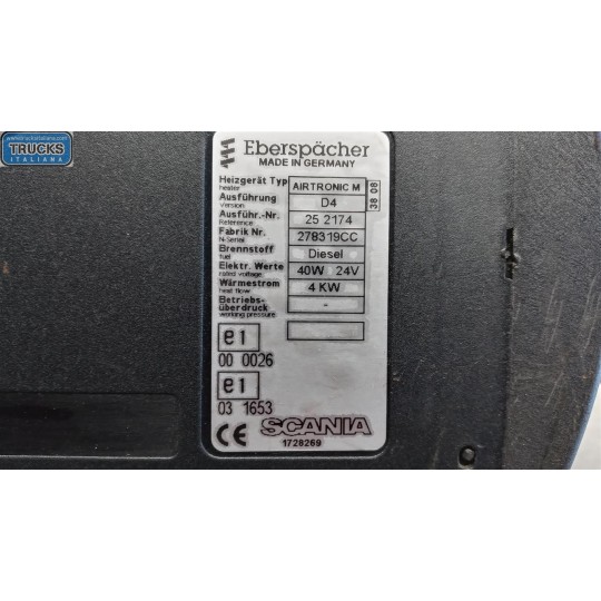 WEBASTO SCANIA Serie R 2005> usato