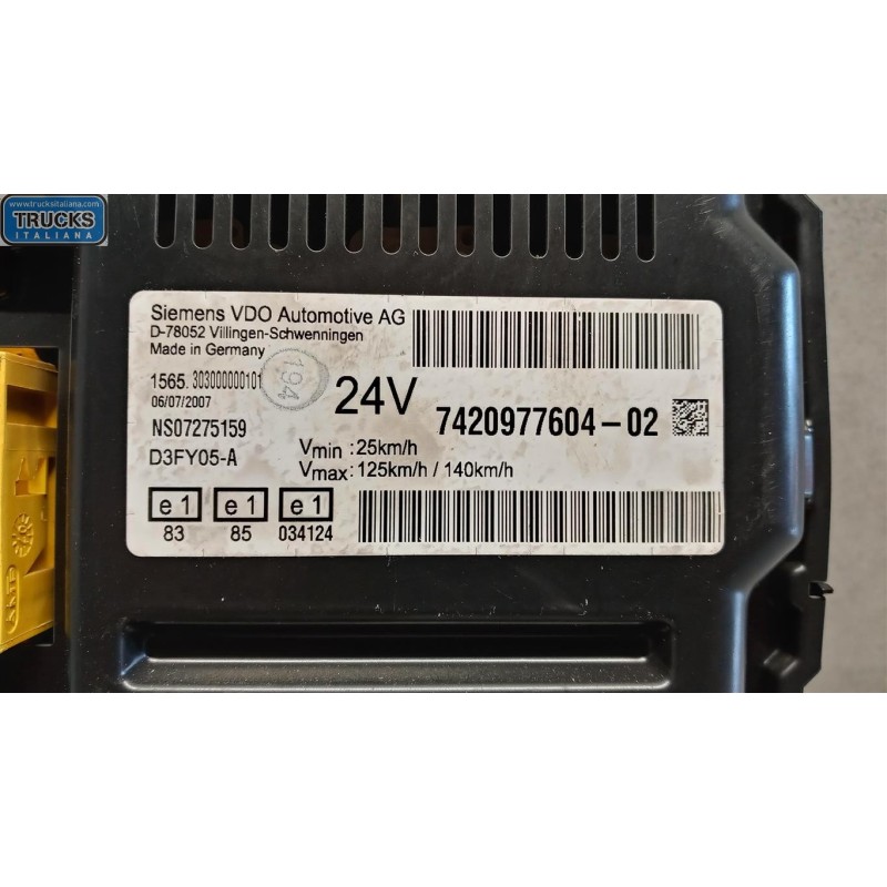 RENAULT truck INSTRUMENT PANEL RENAULT truck Magnum 2001>2010 used