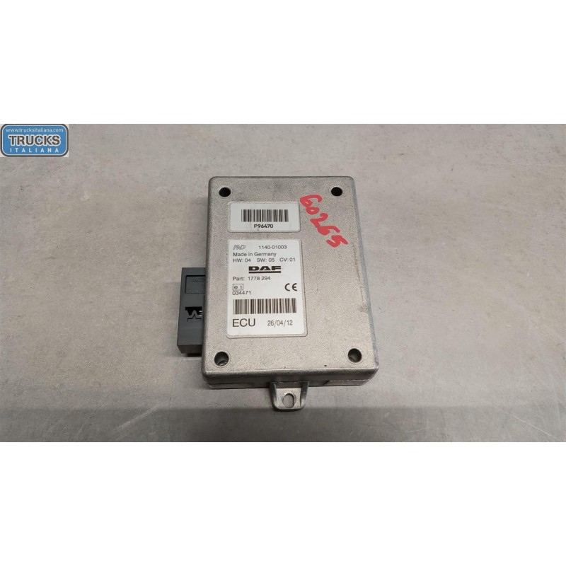 DAF CENTRALINE VARIE B DAF XF105 usato